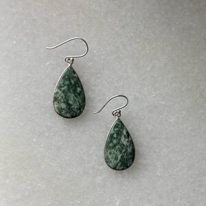 NWOT Tuckernuck Meadow Earrings, Dioptase, Sterling Silver